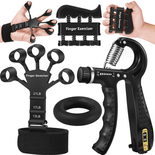 Hand Grip Strengthener Kit 5 Pack